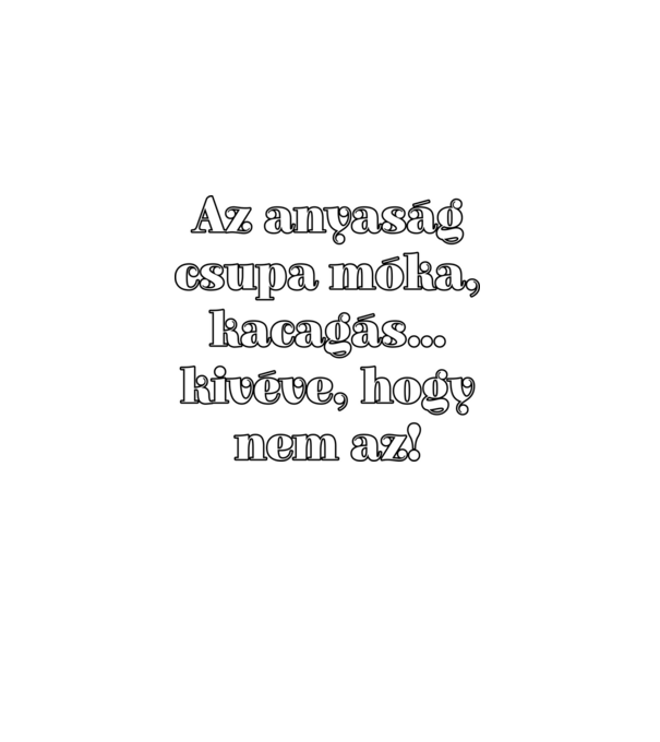  minta fekete pólón