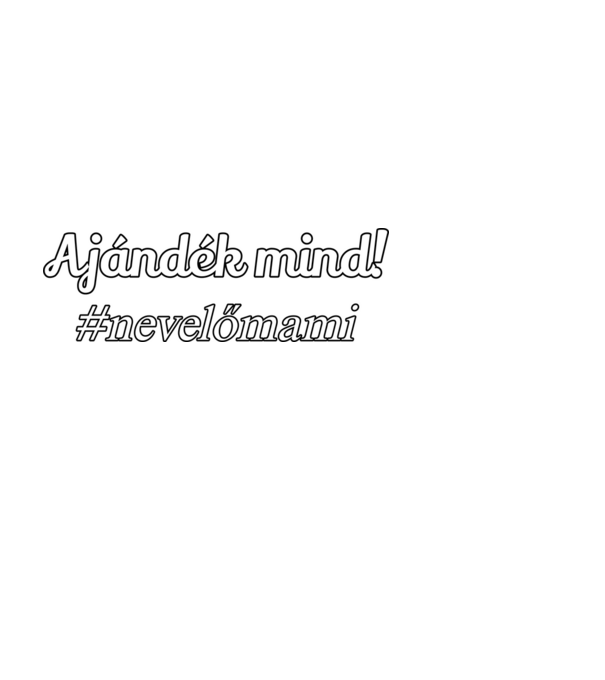  minta fekete pólón