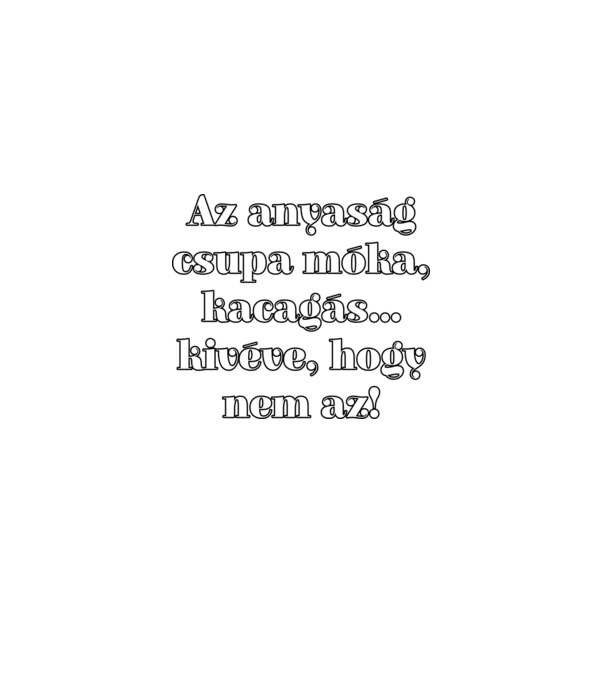  minta fekete pólón