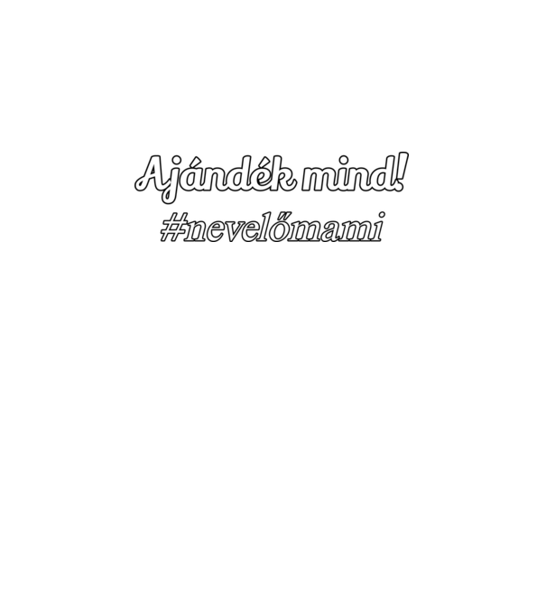  minta fehér pólón