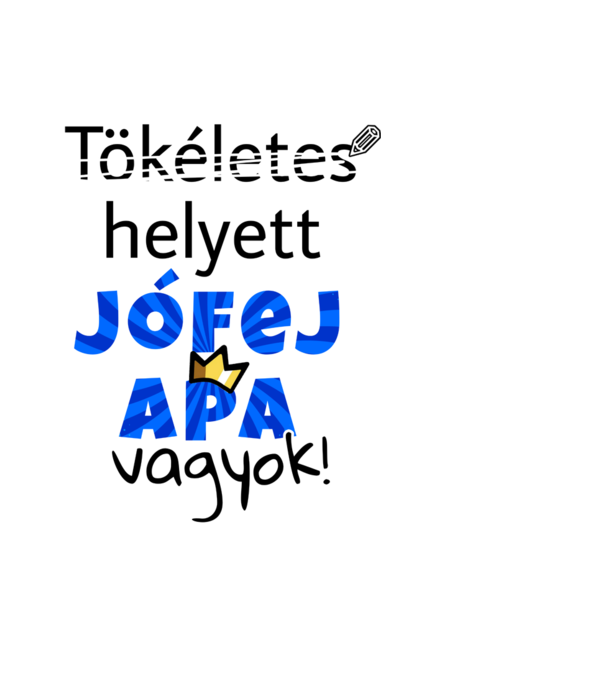  minta sötétkék pólón
