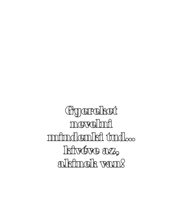 minta fekete pólón