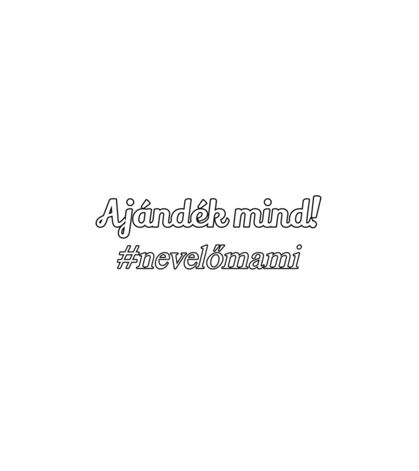  minta fehér pólón