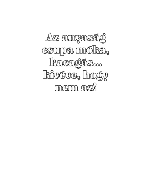  minta fekete pólón