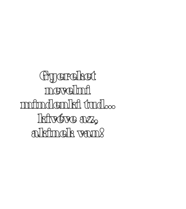  minta fekete pólón