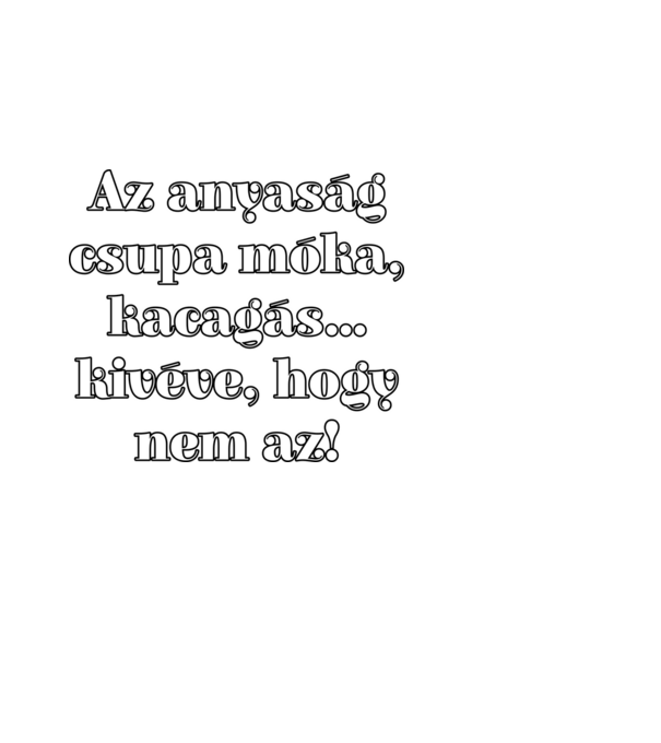  minta fekete pólón
