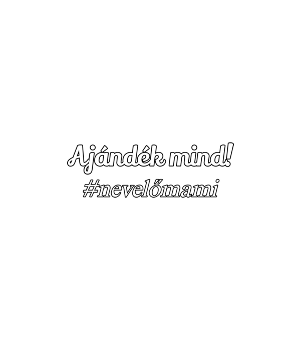  minta fehér pólón