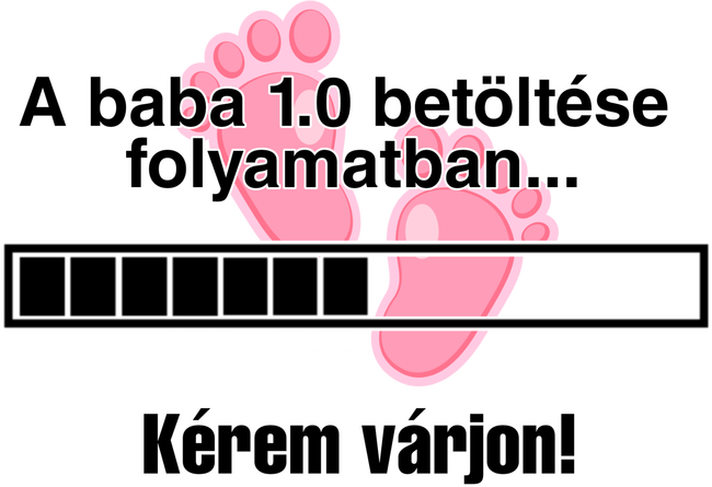 Baba betöltése folyamatban kislány