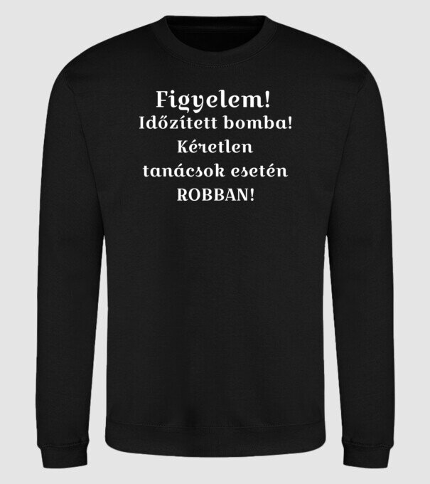  minta fekete pólón