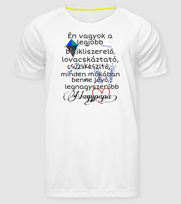  minta fehér pólón