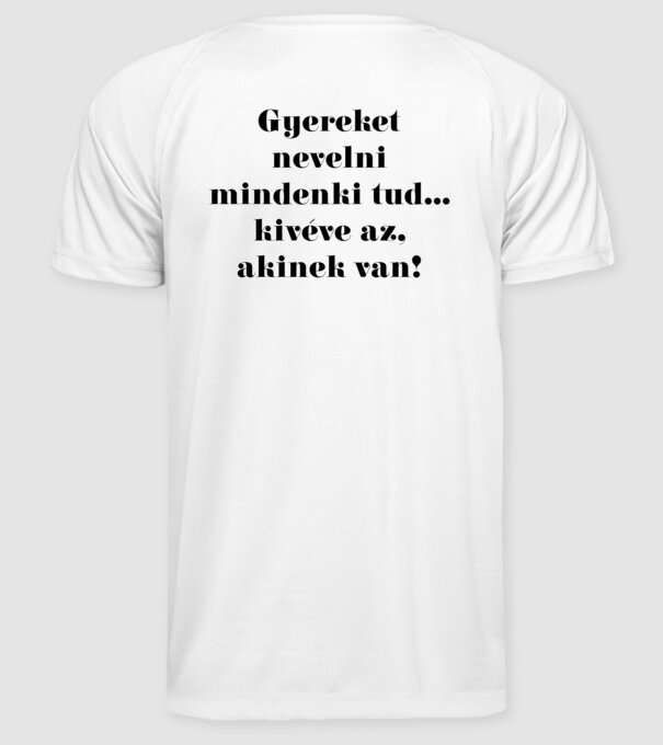  minta fehér pólón
