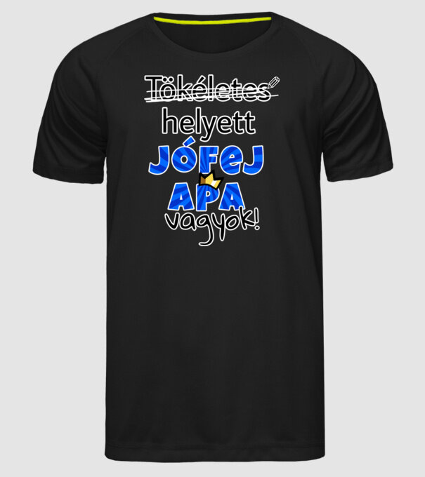  minta fekete pólón