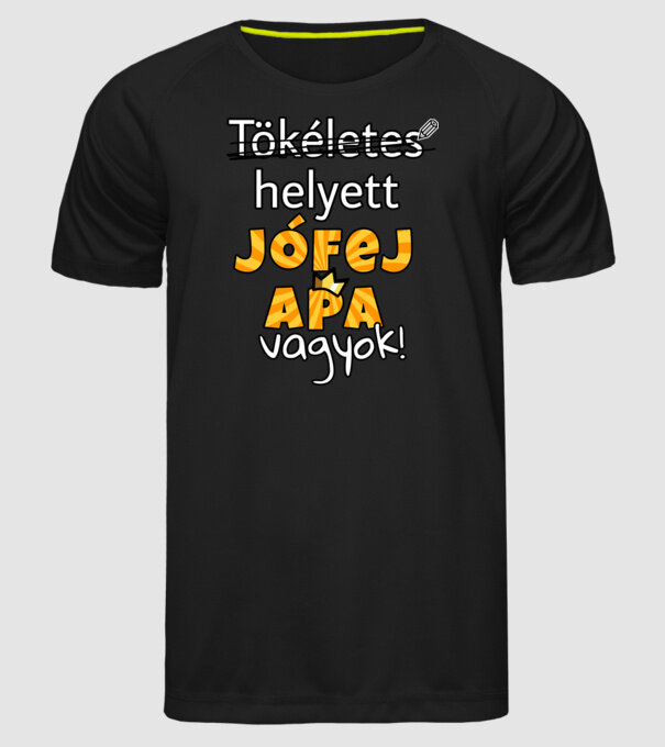  minta fekete pólón