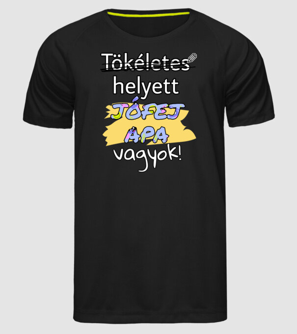  minta fekete pólón