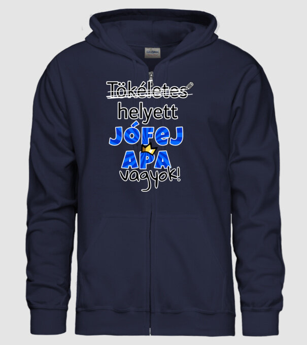  minta sötétkék pólón