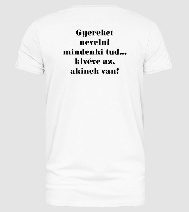  minta fehér pólón