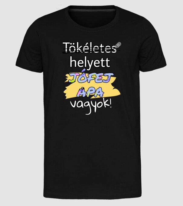  minta fekete pólón