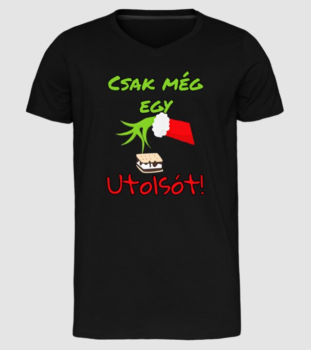  minta fekete pólón