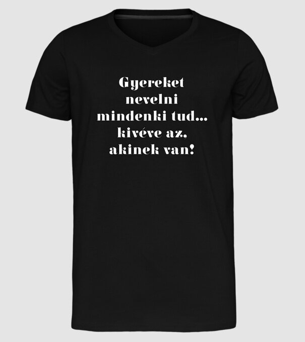  minta fekete pólón
