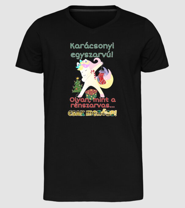  minta fekete pólón