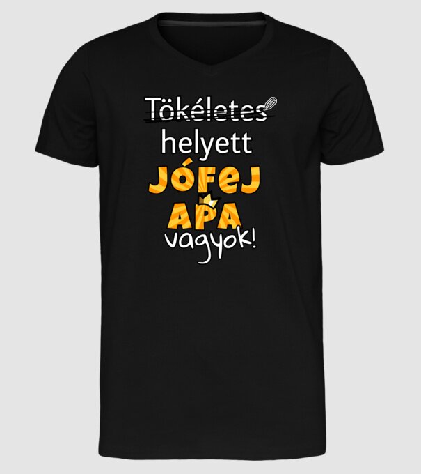  minta fekete pólón