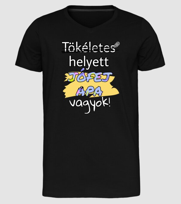  minta fekete pólón