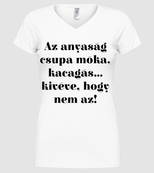  minta fehér pólón
