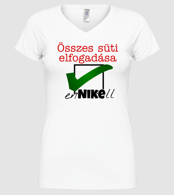  minta fehér pólón