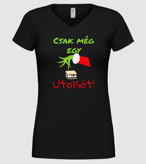  minta fekete pólón