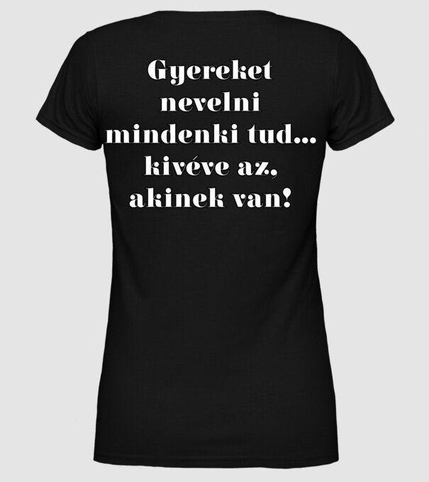  minta fekete pólón