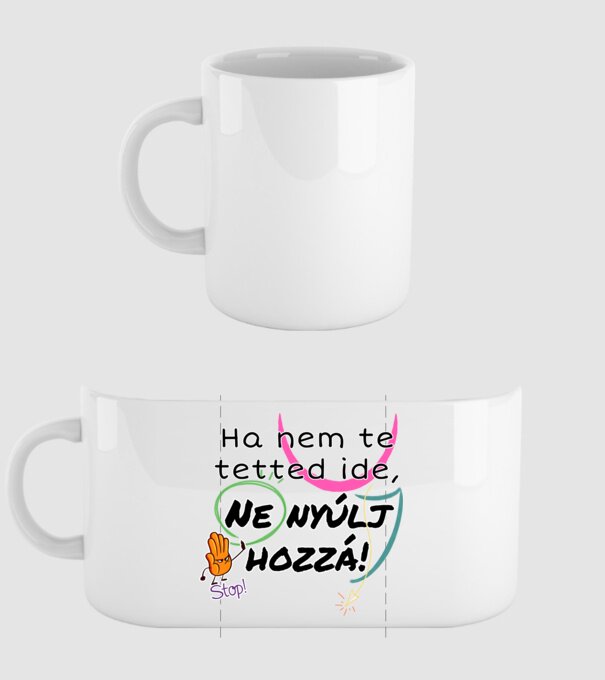  minta fehér pólón