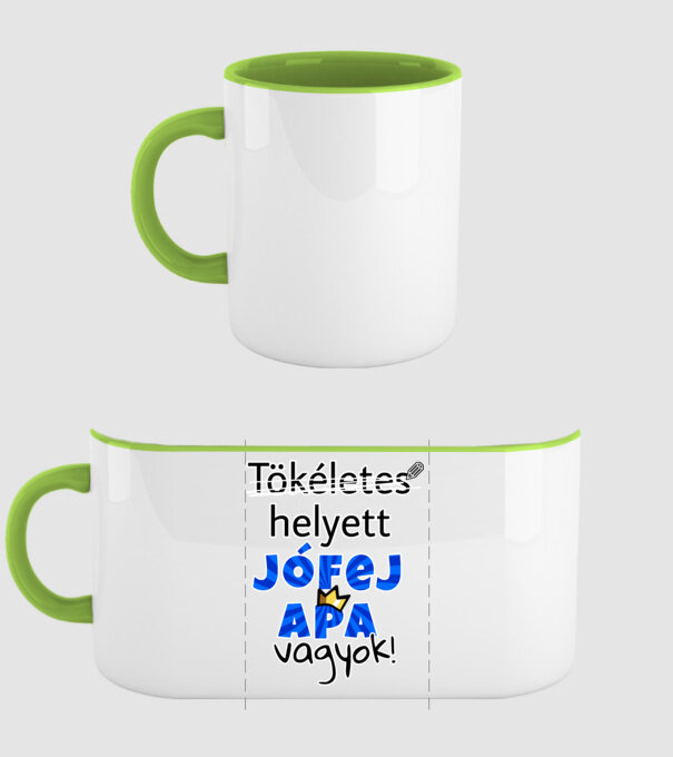  minta zöld pólón