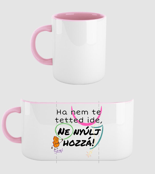  minta világos rózsaszín pólón