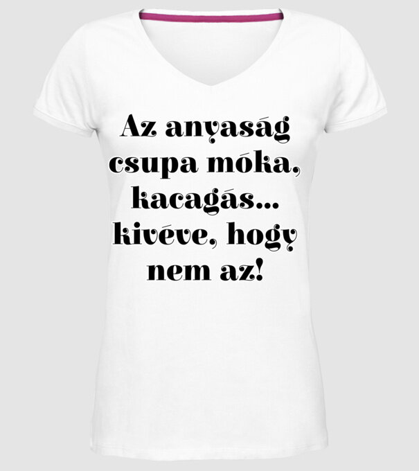  minta fehér pólón