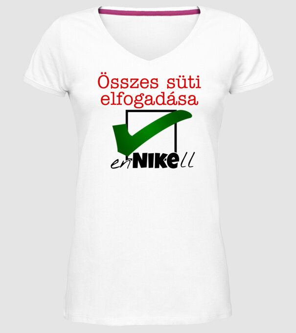  minta fehér pólón
