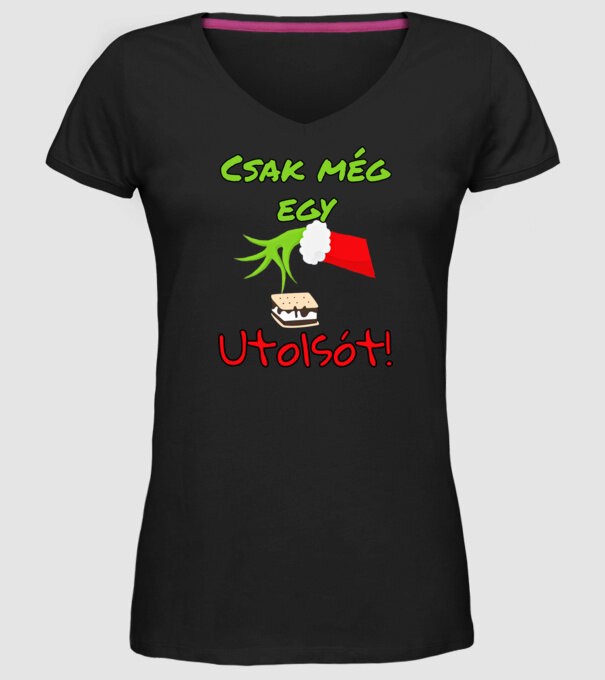  minta fekete pólón