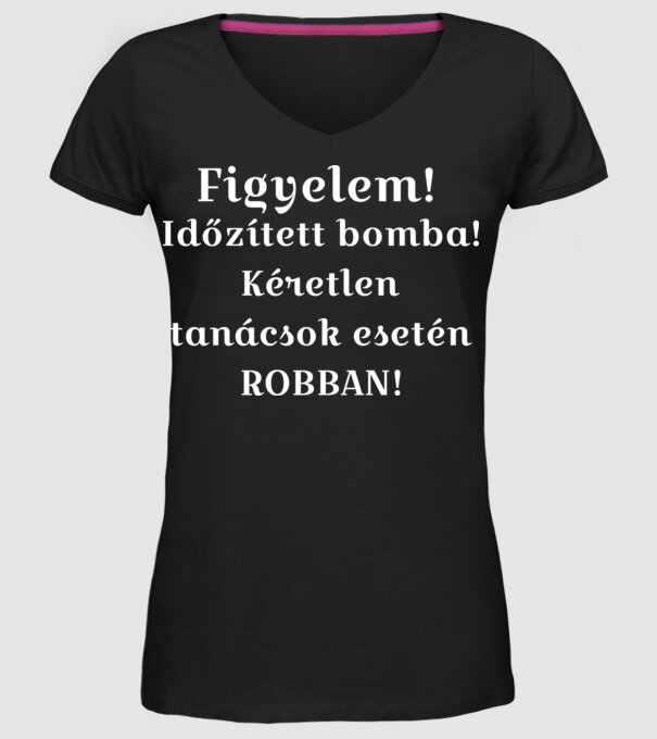  minta fekete pólón