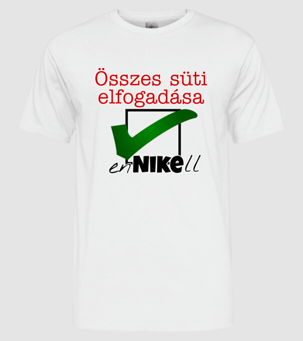  minta fehér pólón
