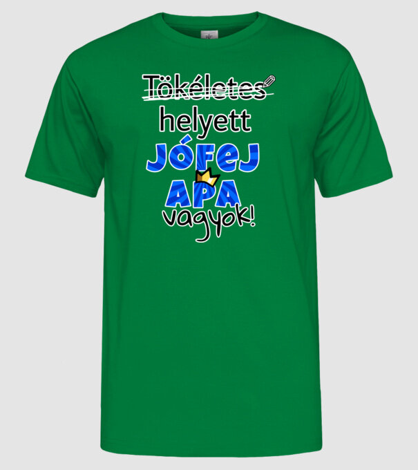  minta zöld pólón