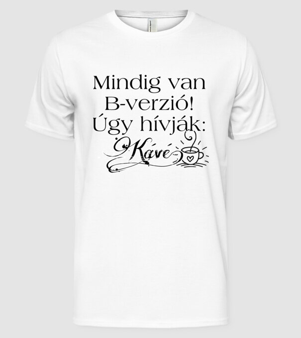  minta fehér pólón