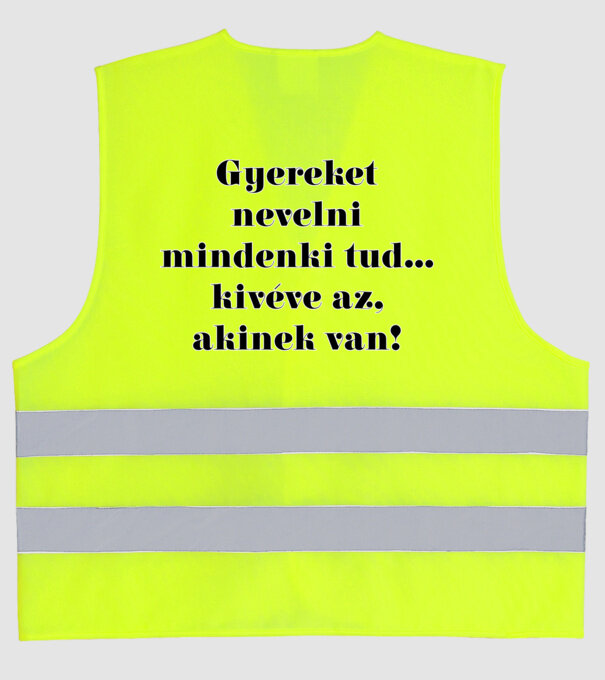  minta neonsárga pólón