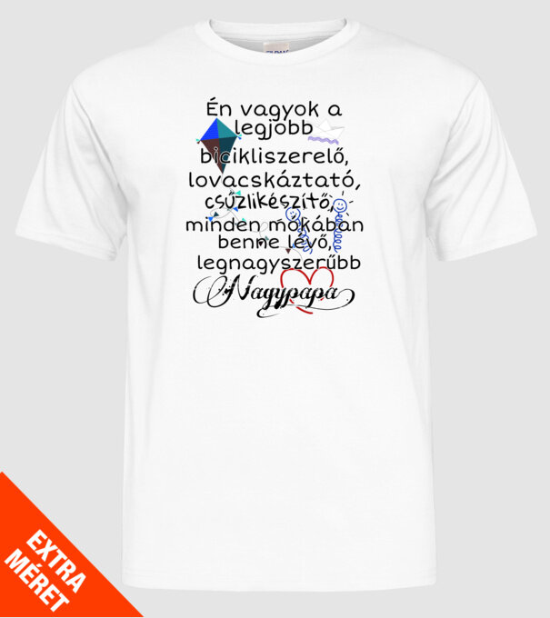  minta fehér pólón