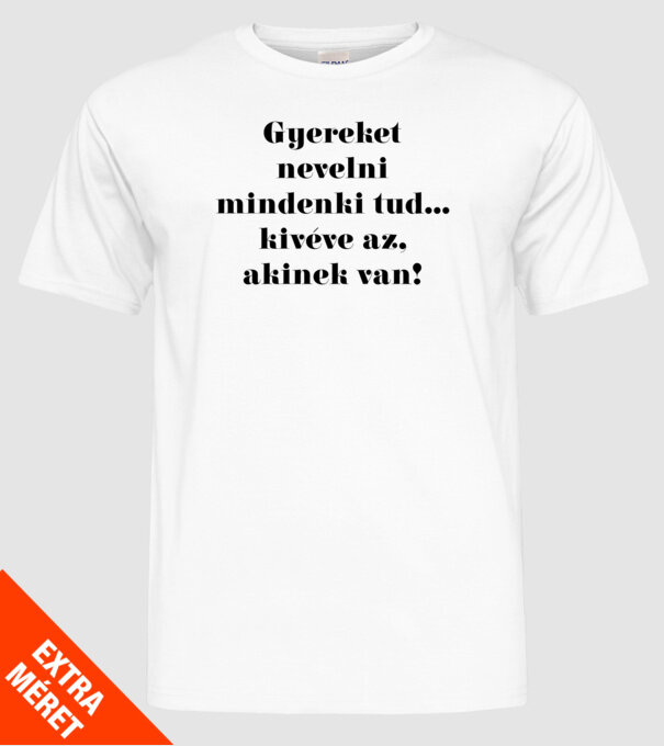  minta fehér pólón