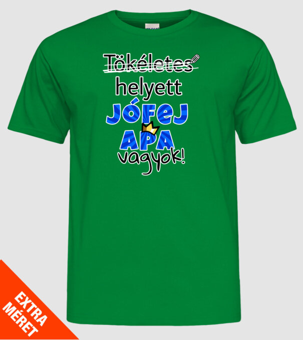  minta zöld pólón