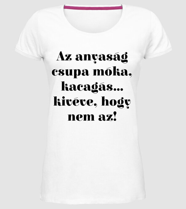  minta fehér pólón
