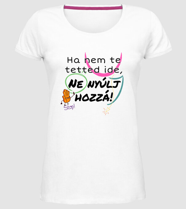  minta fehér pólón