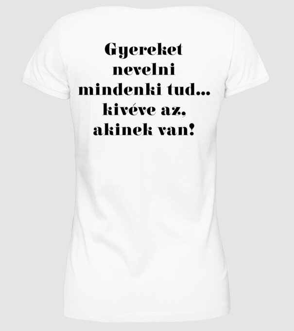  minta fehér pólón