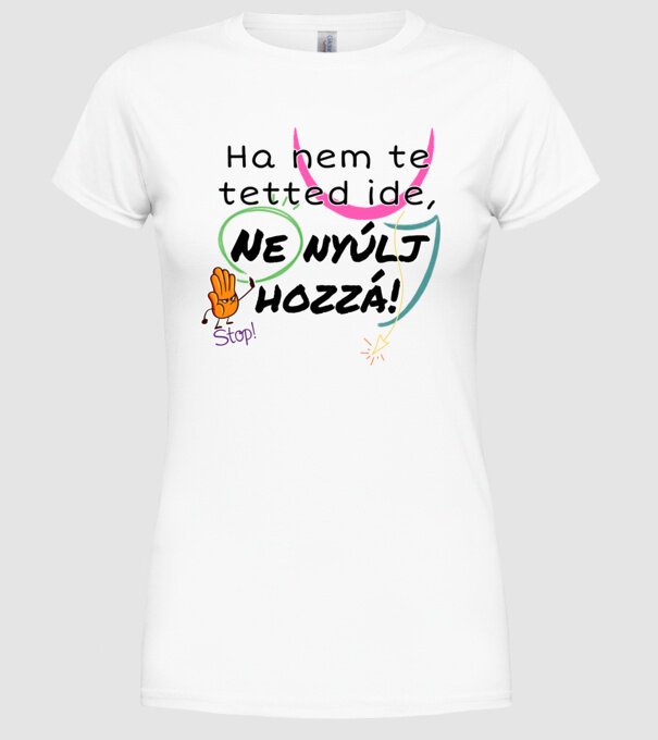 minta fehér pólón