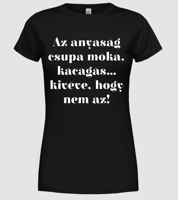  minta fekete pólón