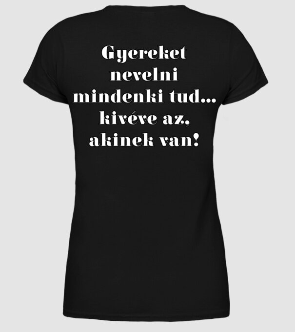  minta fekete pólón